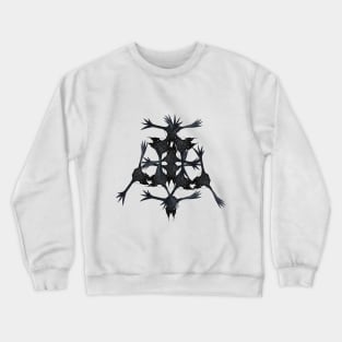 pile of skulls Crewneck Sweatshirt